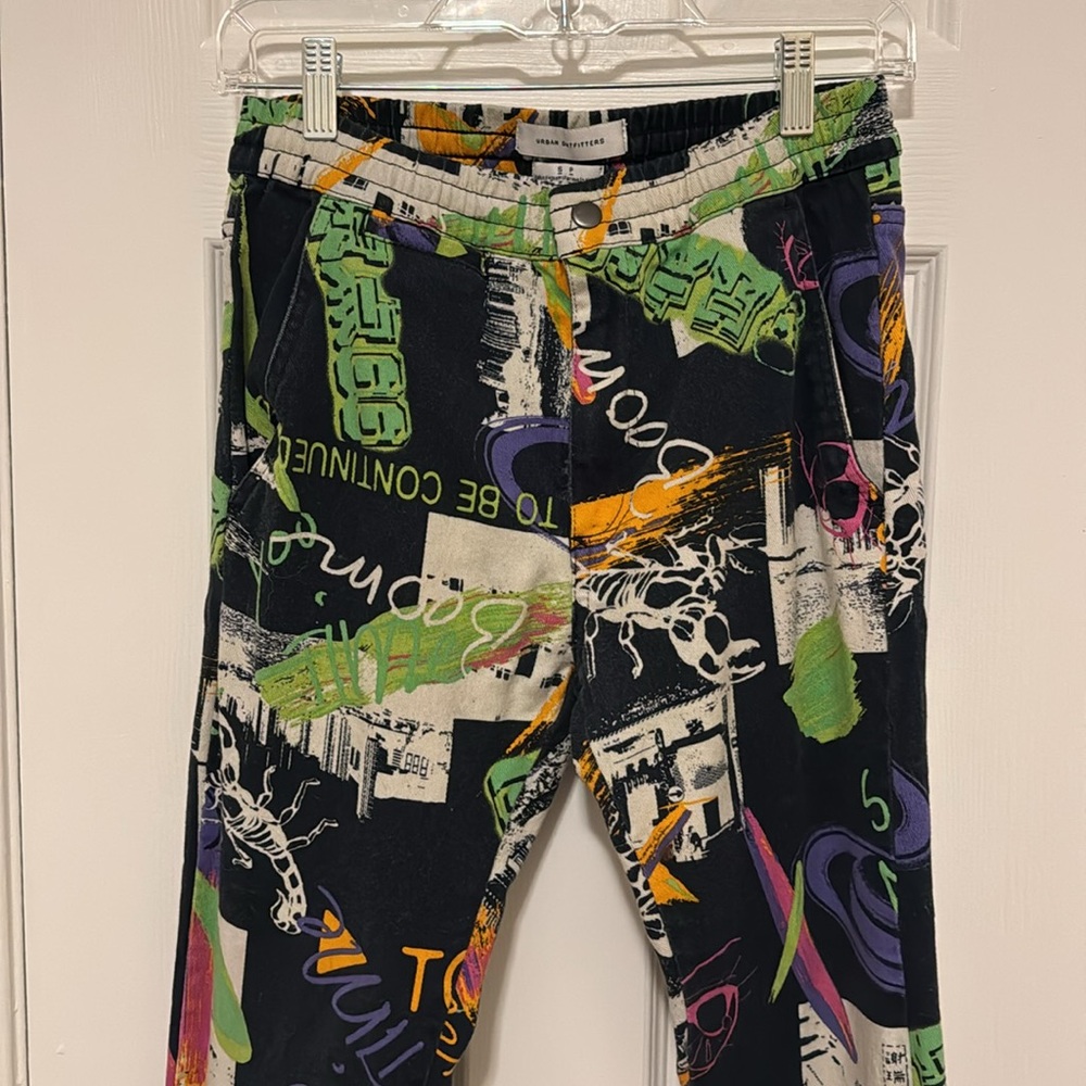 Urban Outfitters Outland Art Print Skinny Pant (S)